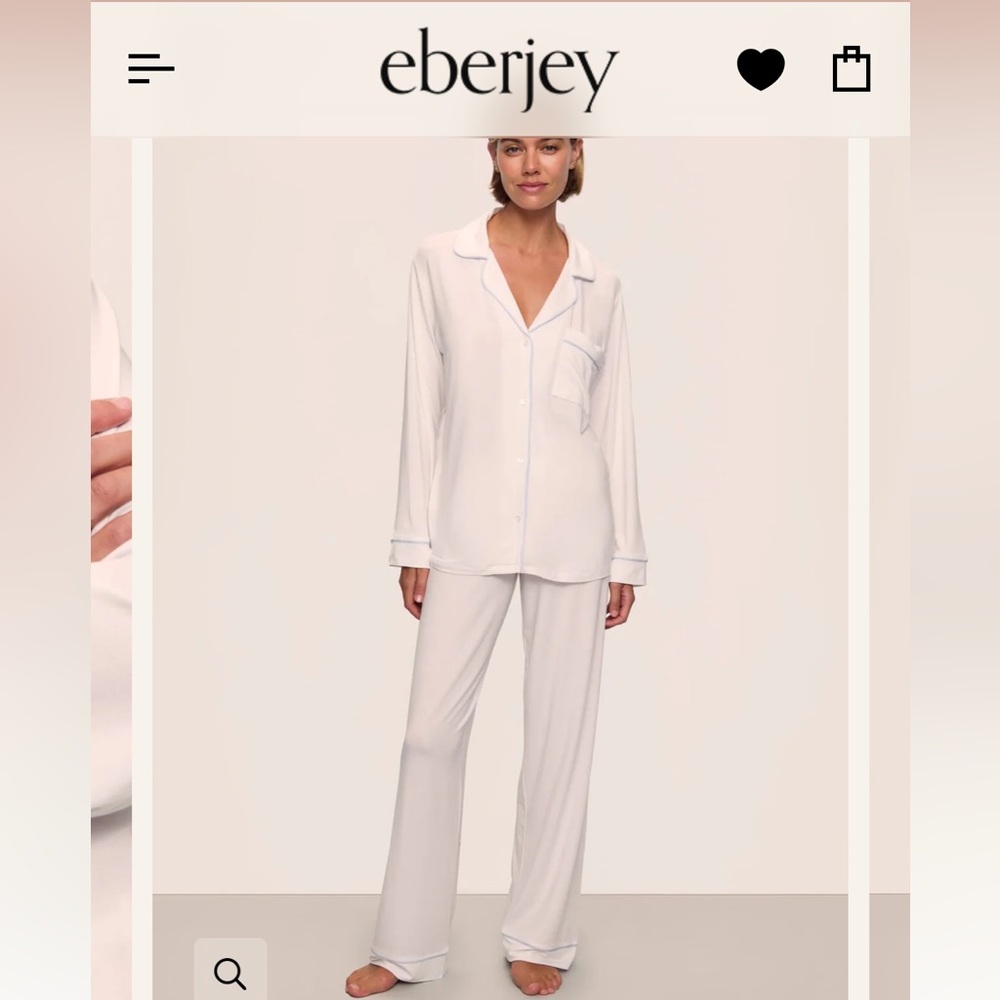 Eberjey Gisele TENCEL Modal Long PJ Set